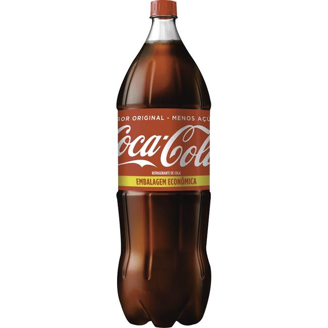 Refrigerante Coca-Cola Menos Açúcar 2,5L
