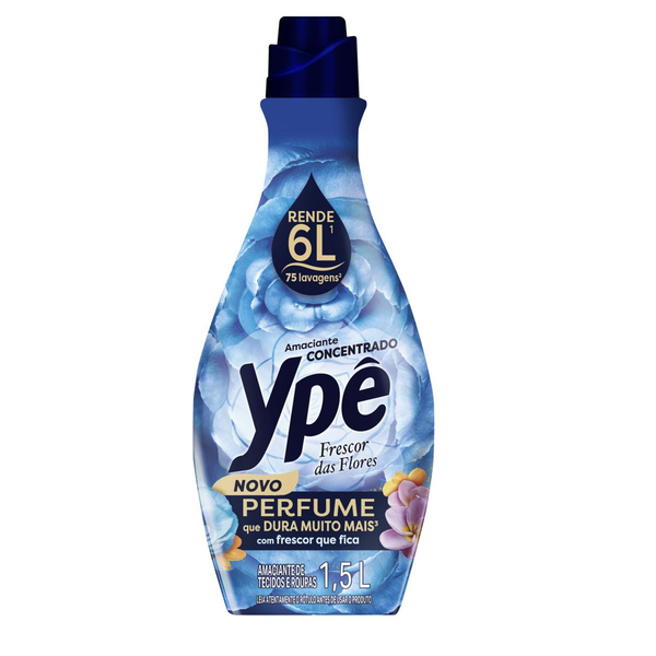 Amaciante Concentrado Ypê Frescor das Flores 1,5 Litro