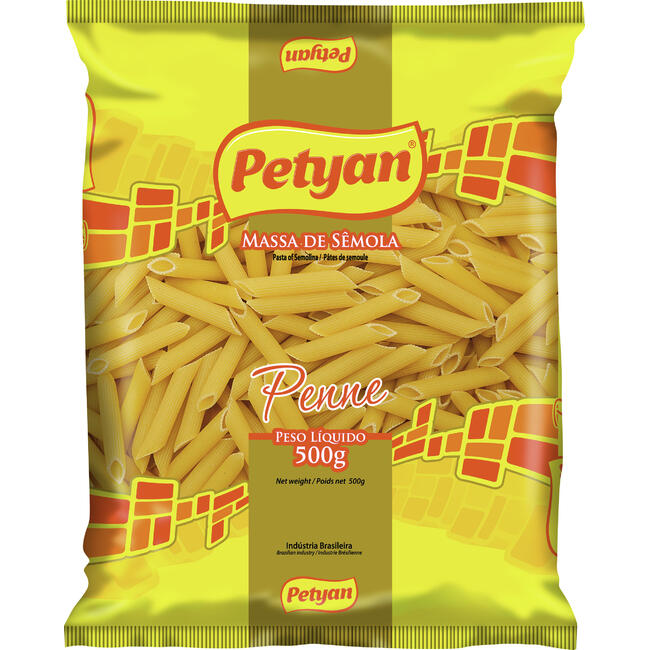 Macarrão de Sêmola Petyan Penne 500g