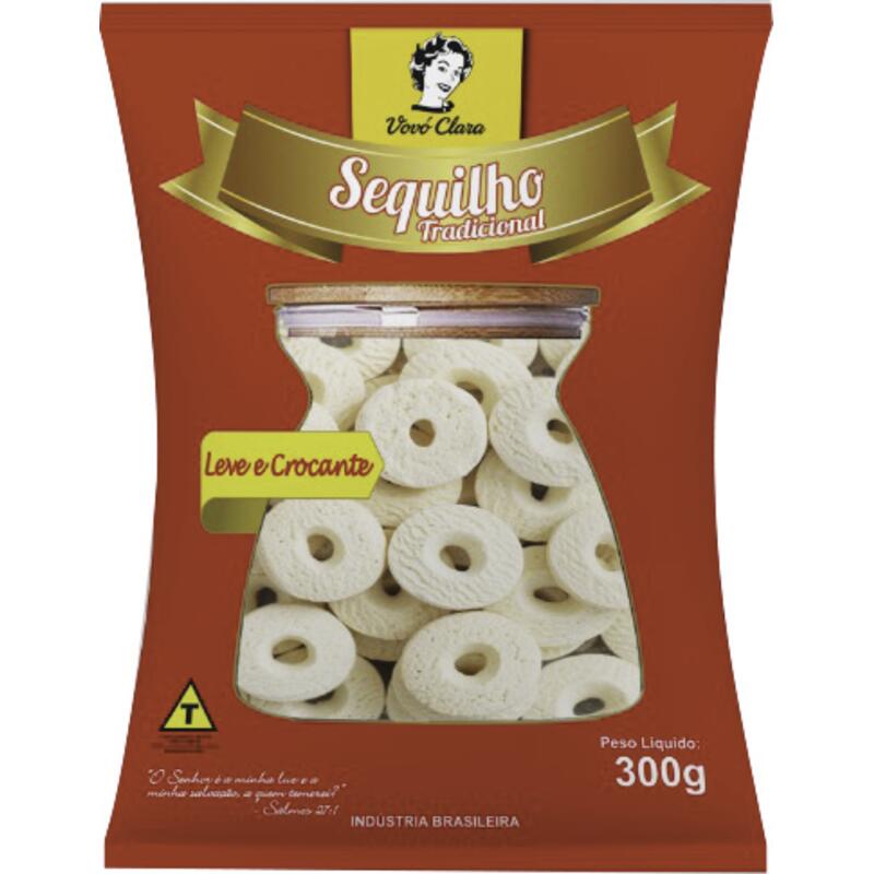 Biscoito Sequilho Vovó Clara Tradicional 300g