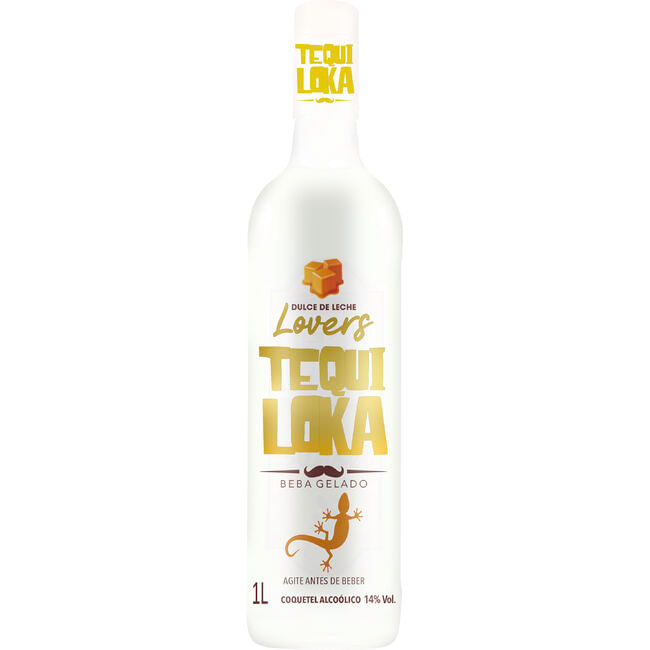 Coquetel Lovers Tequiloka Doce de Leite 1L