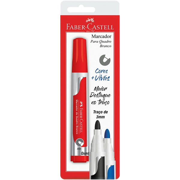 Marcador Faber-Castell Para Quadro Branco
