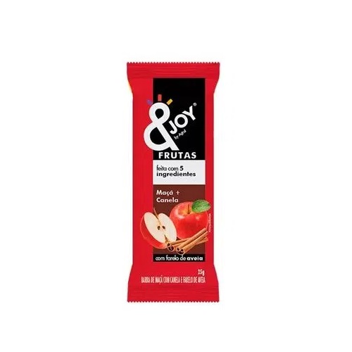 Cereal Barra &joy Nuts Maçã E Canela 25g