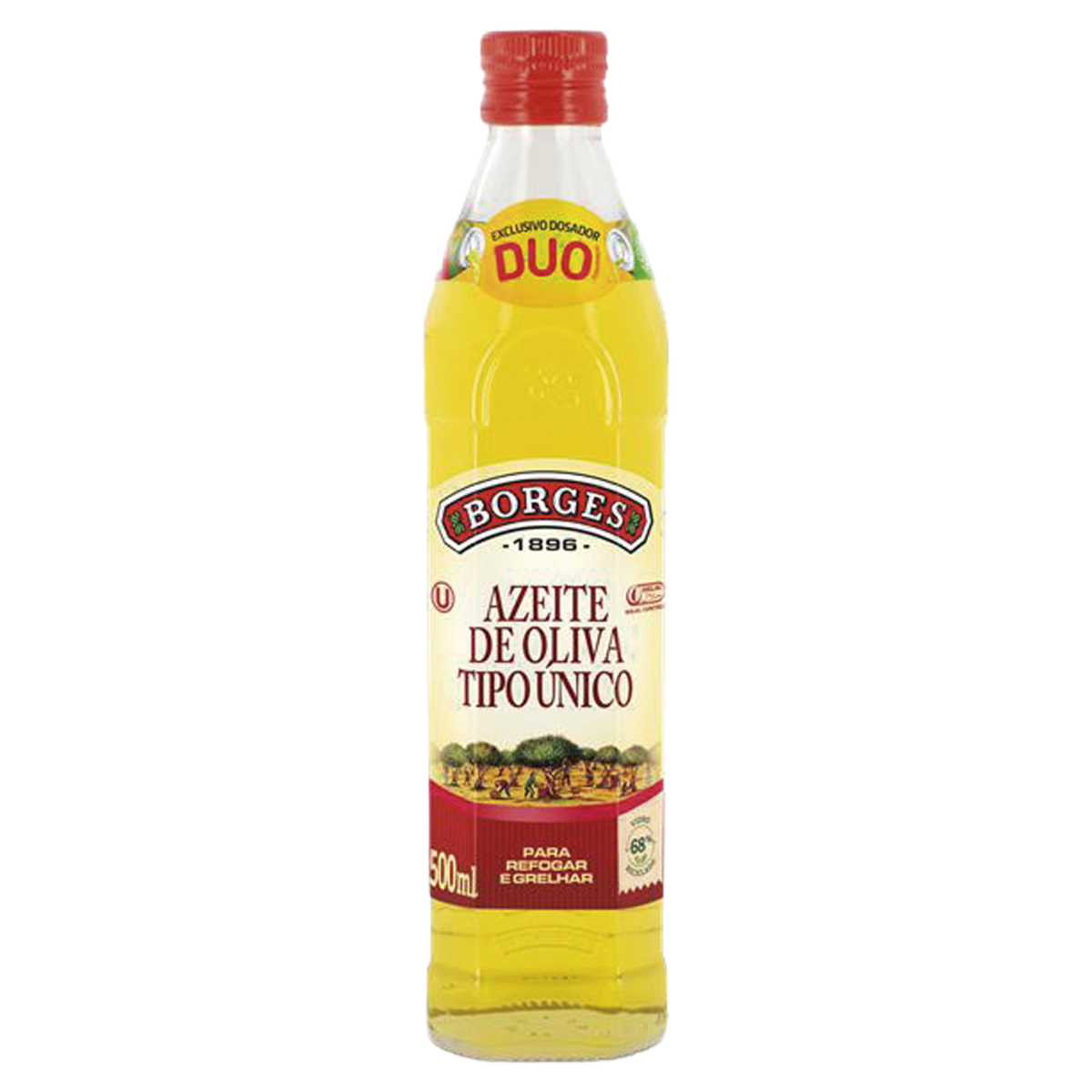 Azeite de Oliva Tipo Único Espanhol Borges Vidro 500ml
