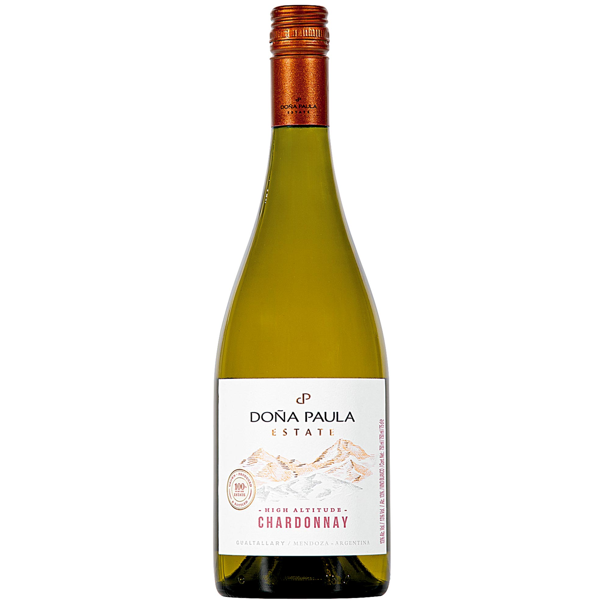 Doña Paula Estate Chardonnay Argentino Vinho Branco 750ml