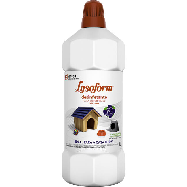 Desinfetante Lysoform Pet Original 1L