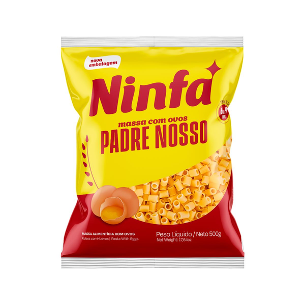 Massa com Ovos Ninfa 500g - Padre Nosso