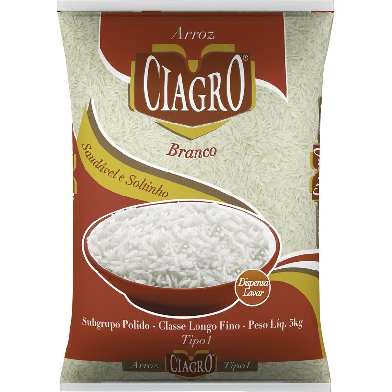 Arroz Ciagro Agulhinha Tipo 1 5kg