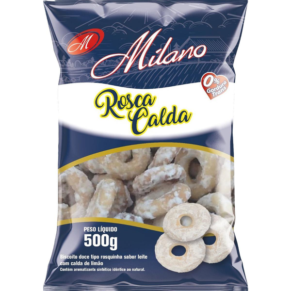 Biscoito Rosca de Calda Milano 500g