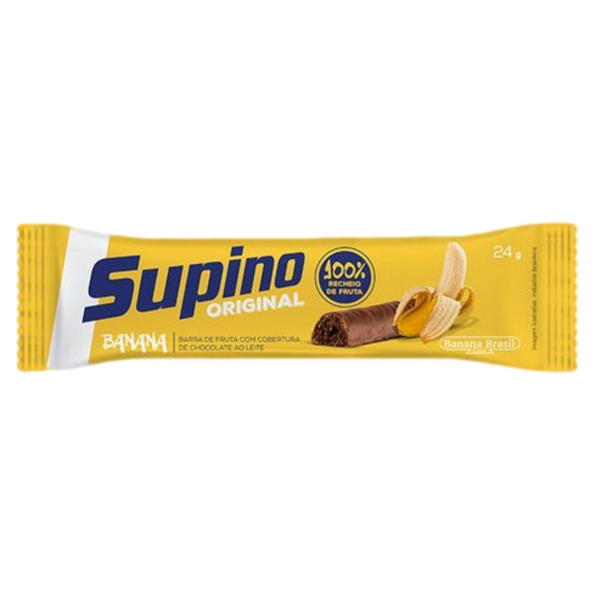 Supino Banana Leite Bio Mundo 24g