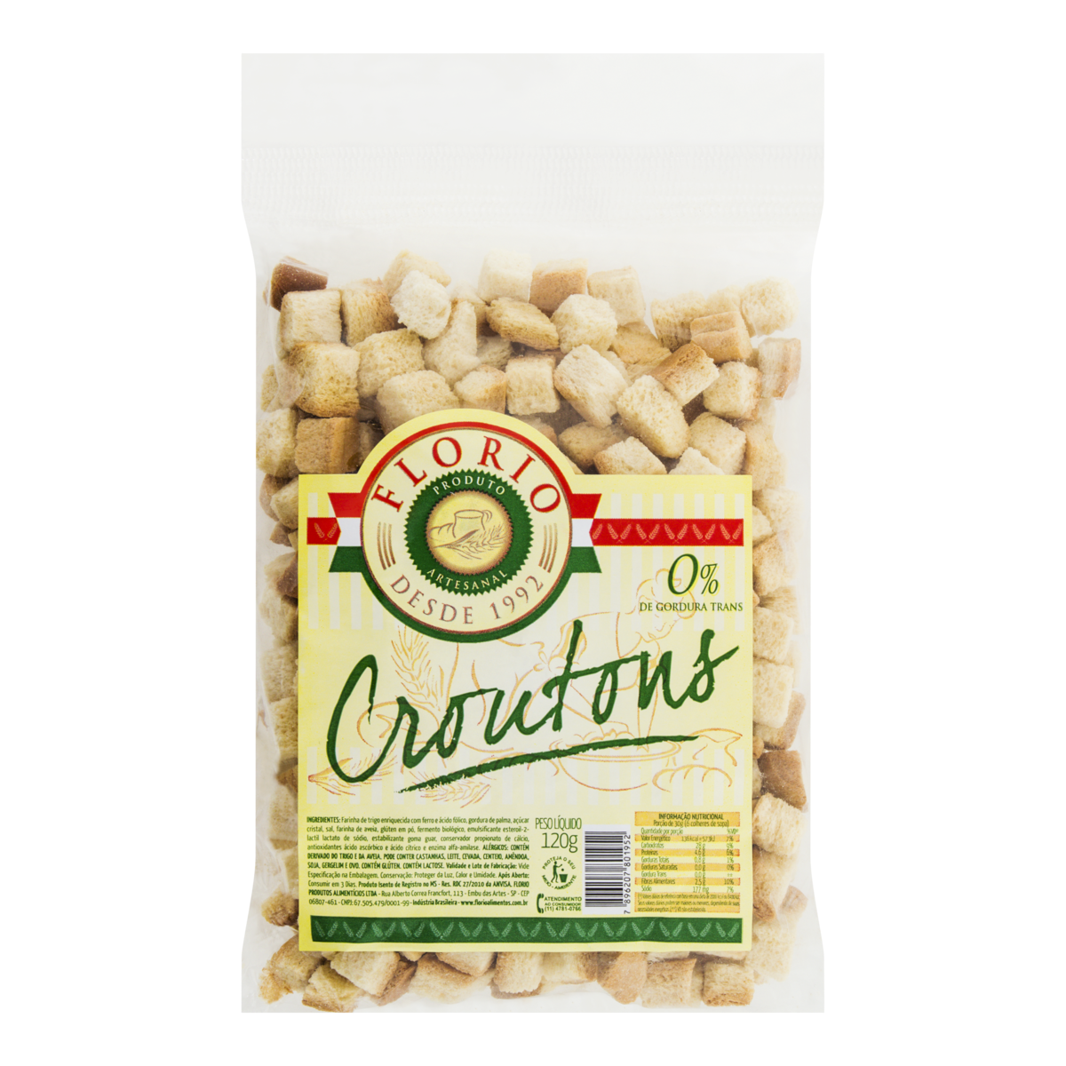 Crouton Natural FLÓRIO 120g