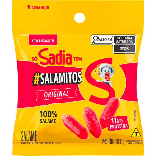 Salamitos Sadia 36g