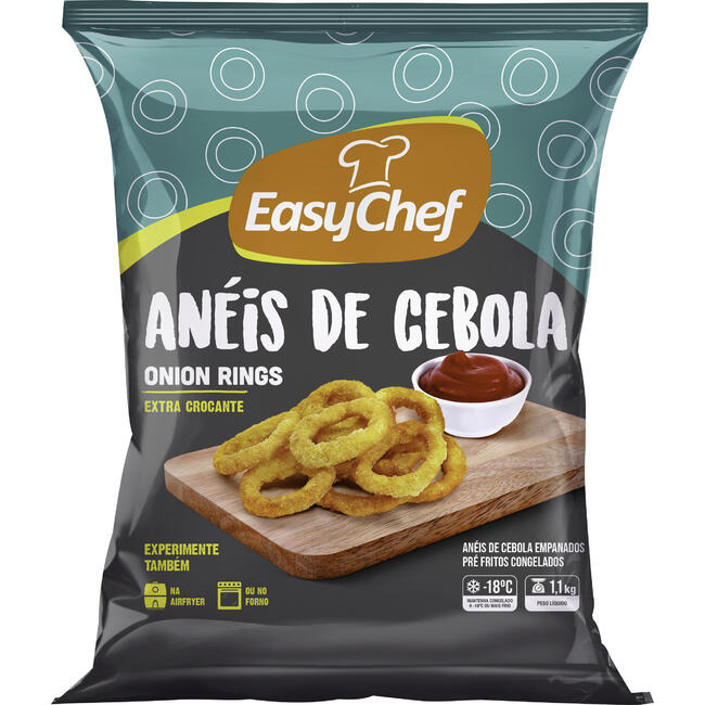 Anéis de Cebola Easychef Congelado 1,1kg