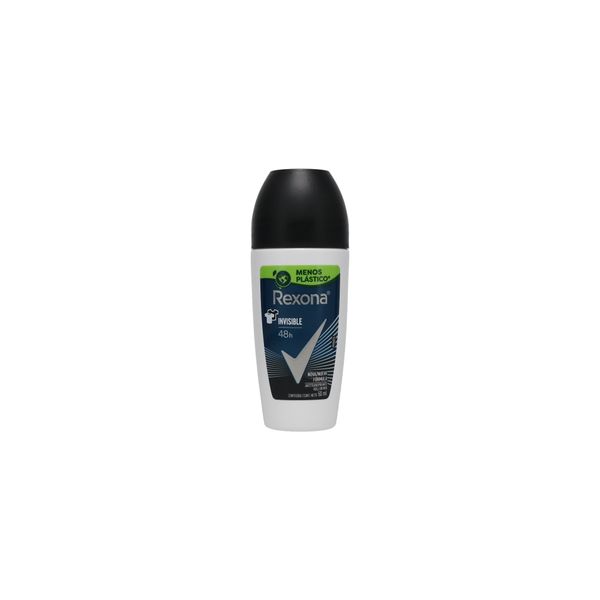 Desodorante Roll-on Rexona 50ml - Invisible - Masculino
