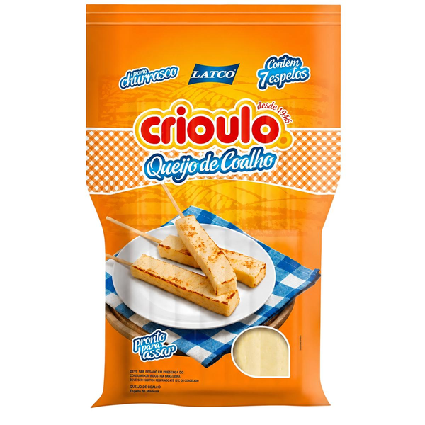 Queijo CRIOULO Coalho Espeto 340g