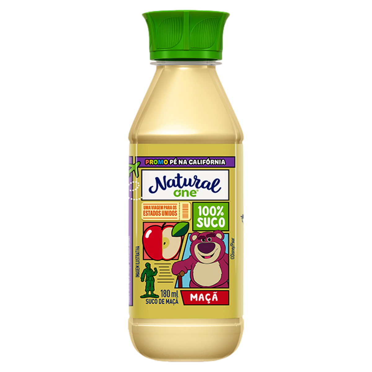 Suco Maçã Natural One Ambiente Garrafa 180ml