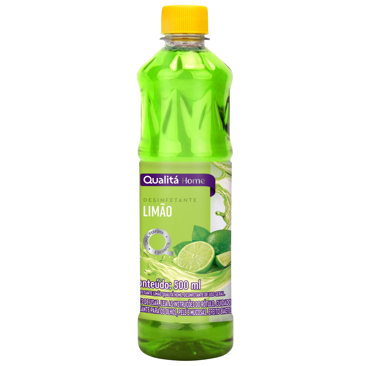 Desinfetante Bactericida Limão Qualitá 500ml