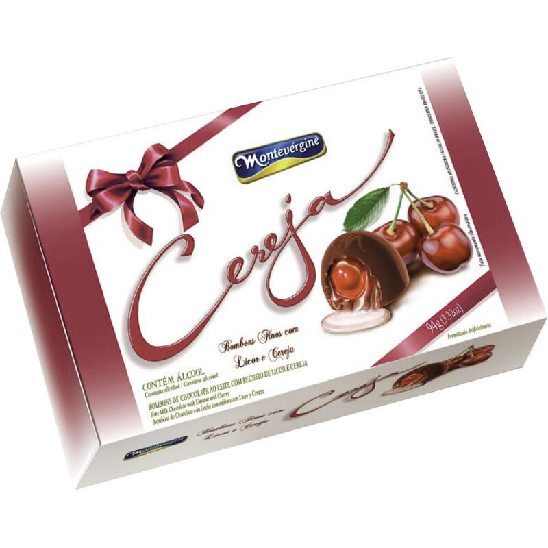 Bombom Montevérgine Cereja 94g