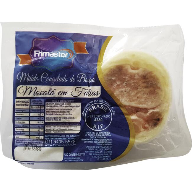 Carne Bovina Mocotó Frimaster Cong Preço por quilo na peça