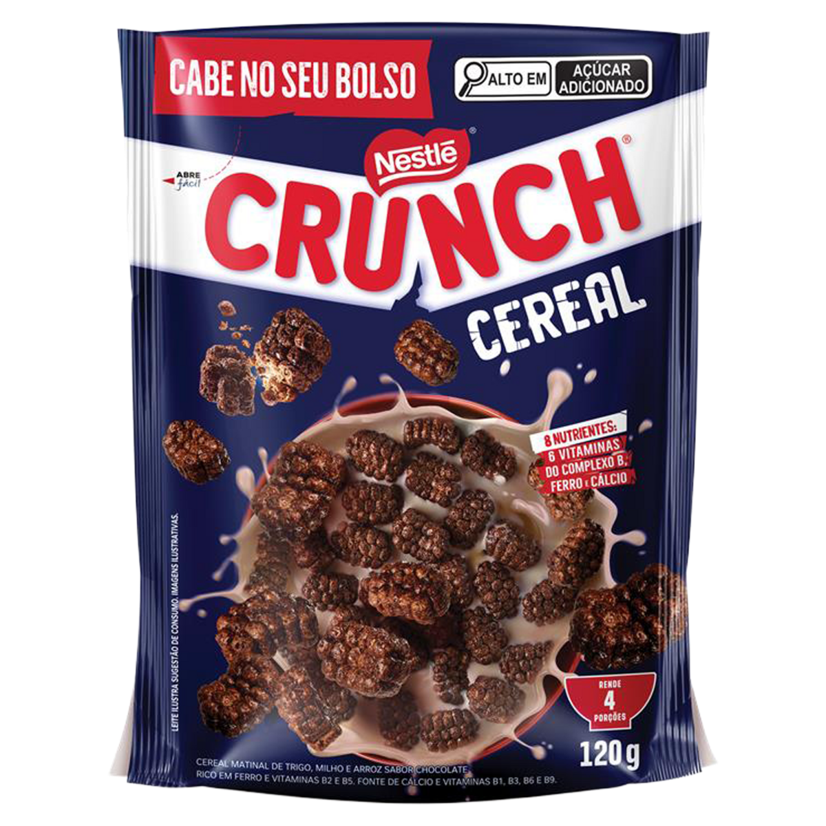 Cereal Matinal Crunch Nestlé Sachê 120g