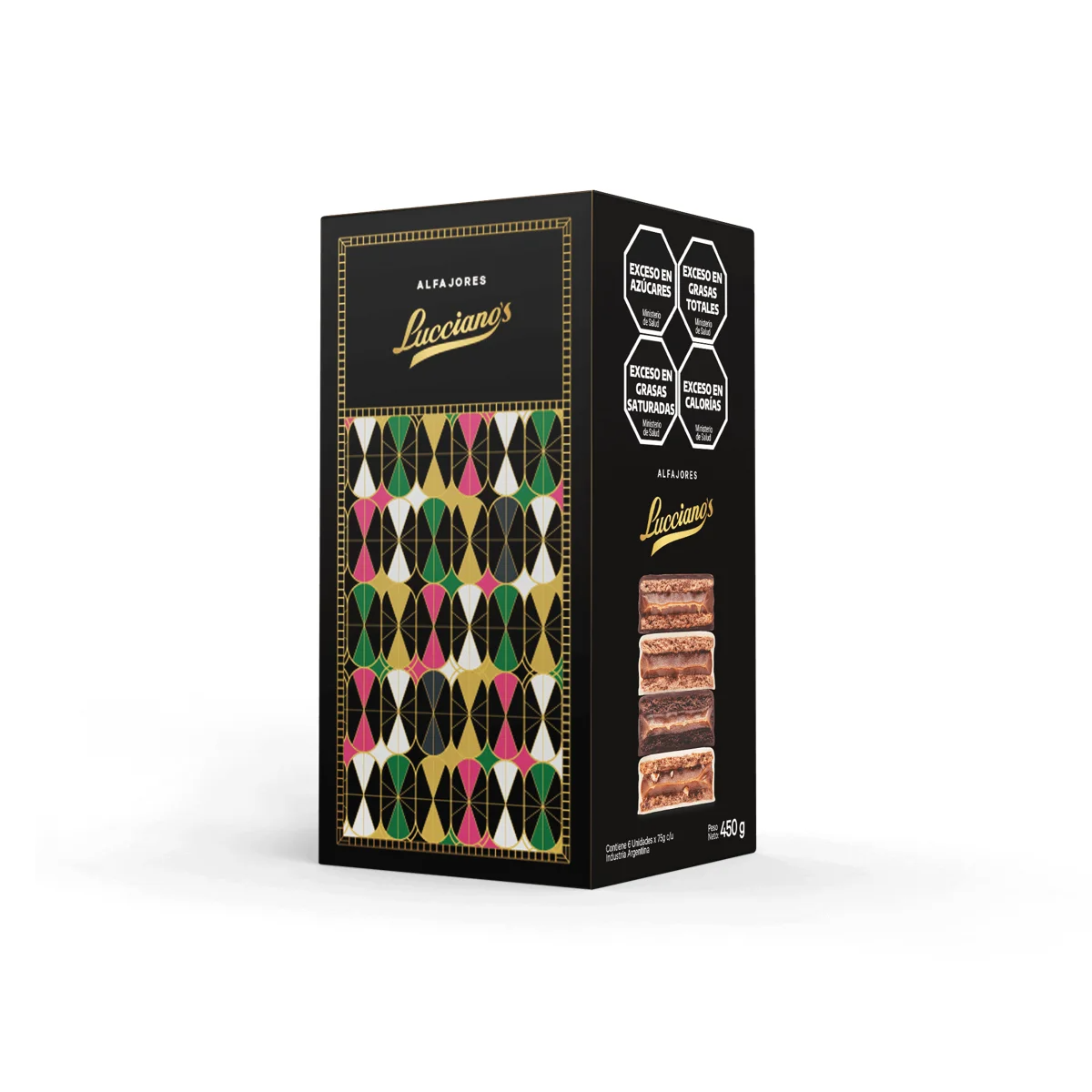 Alfajor Sortido Luccianos 450g