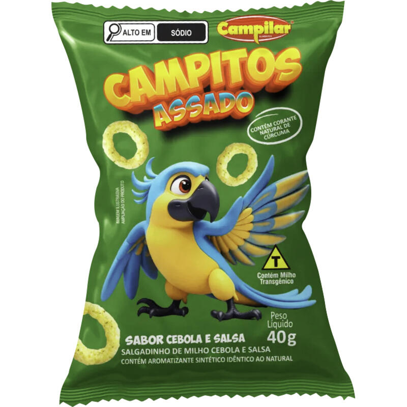 Salgadinho Campitos Cebola 40g