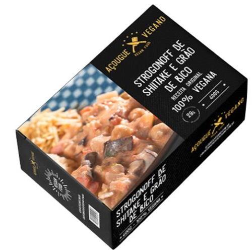 Strogonoff Acougue Vegano Shitake/ Grão Bico 270g