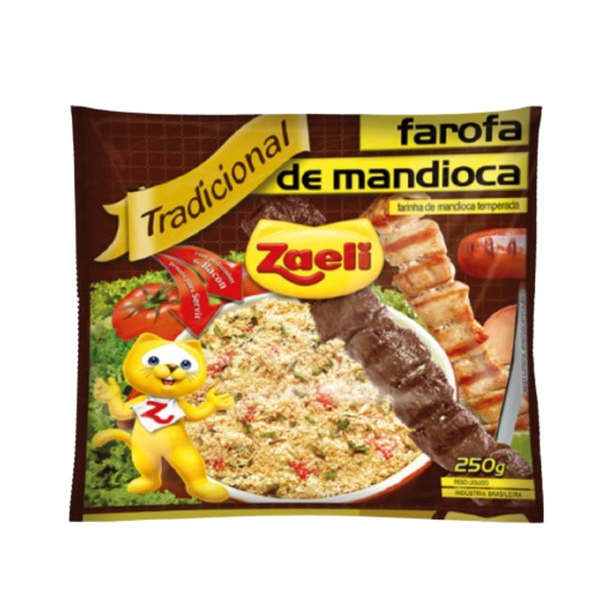 Farofa de Mandioca Zaeli 250g - Tradicional