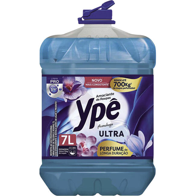 Amaciante para Roupas Ypê PRO Azul 7L