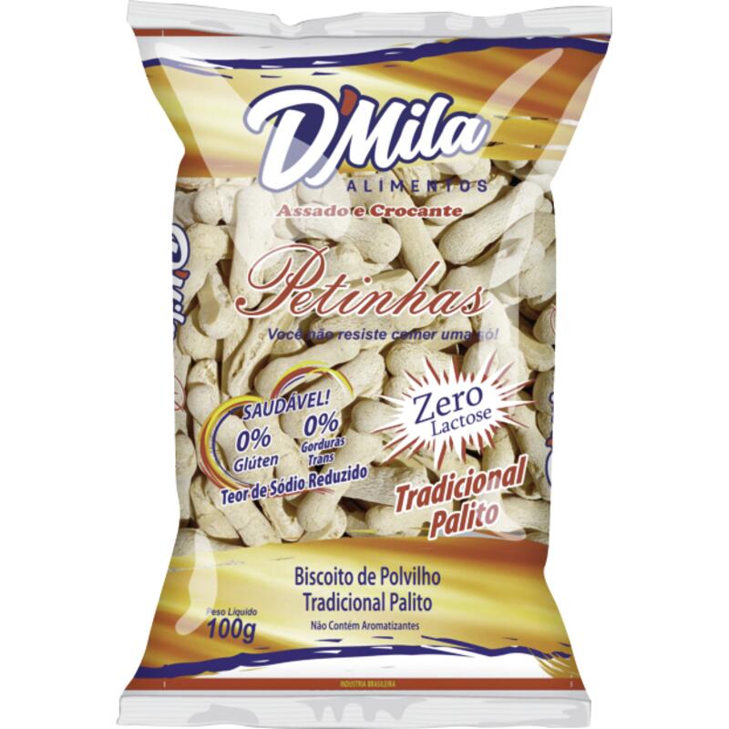 Biscoito de Polvilho D'Mila Tradicional 100g
