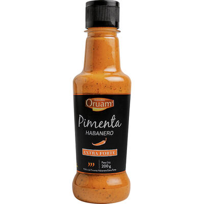 Molho de Pimenta Oruam Habanero 200g