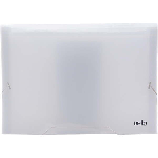 Pasta Dello A4 - Com 10 Divisórias - Line - Cristal