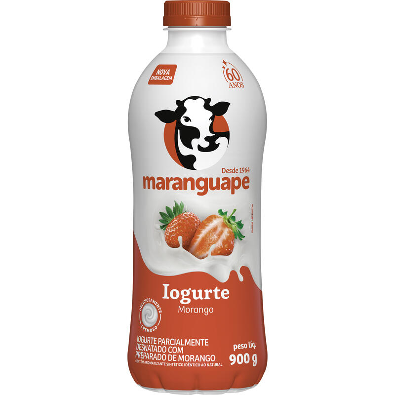 Iogurte Maranguape Morango 900g