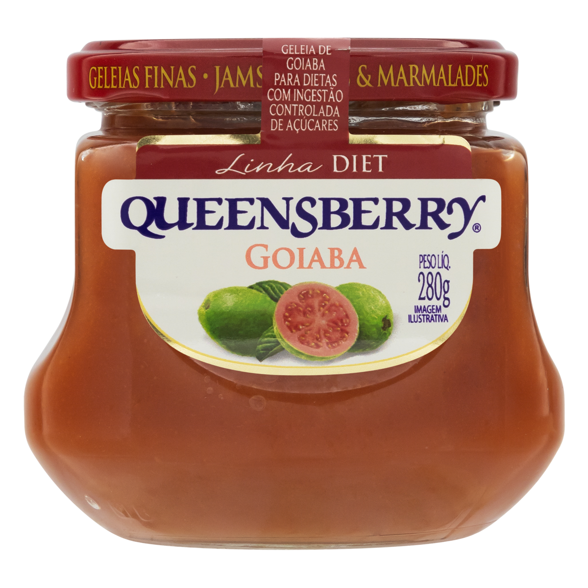 Geleia Goiaba Diet Queensberry Vidro 280g