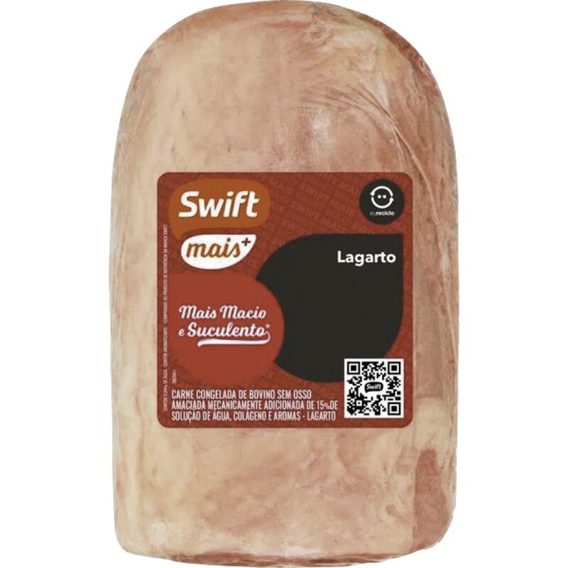 Carne Bovina Lagarto Mais Swift Cong Preço por quilo na peça