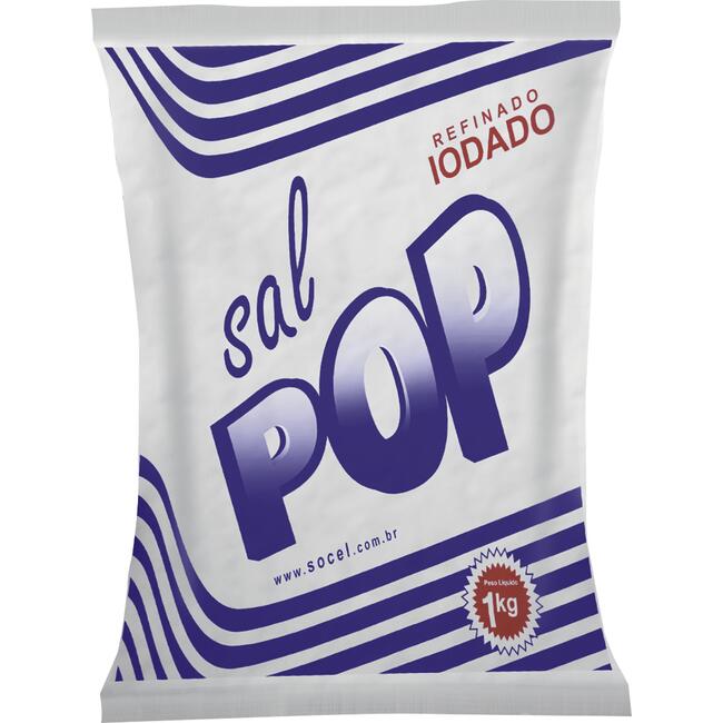 Sal Refinado Pop 1kg