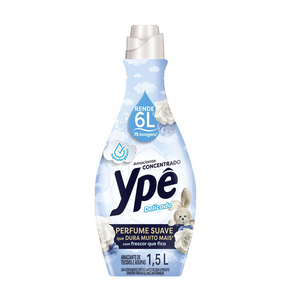 Amaciante Concentrado Ypê Delicado 1,5L