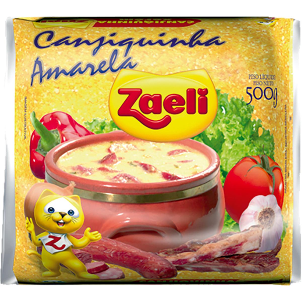 Canjiquinha Zaeli 500g - Amarela