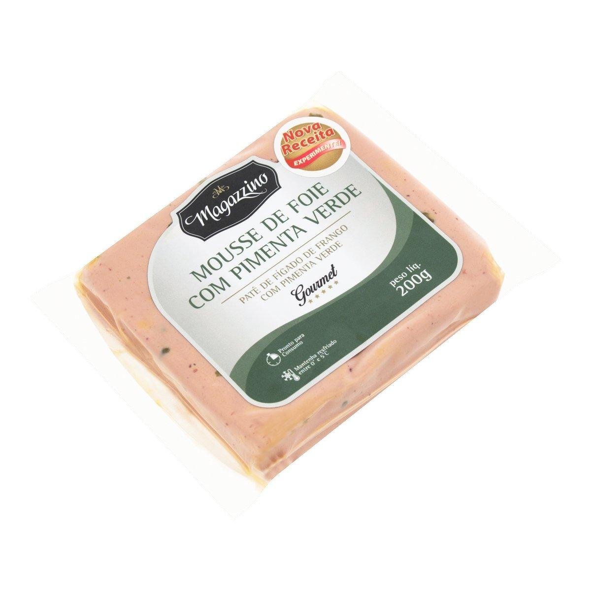 Patê de Fígado de Frango com Pimenta Verde MAGAZZINO Pacote 200g