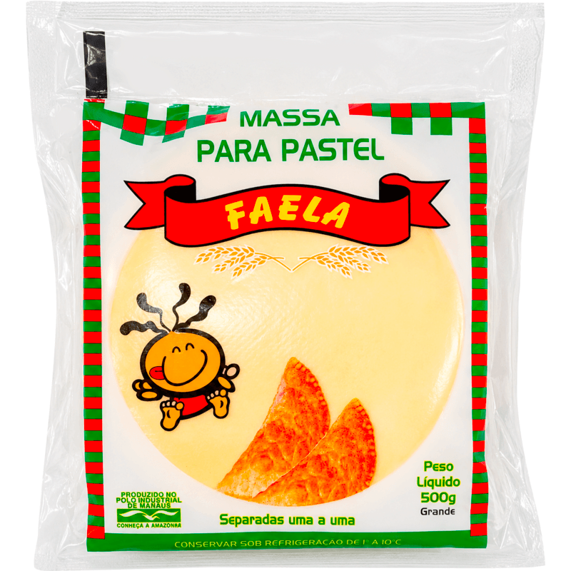 Massa para Pastel Faela 500g