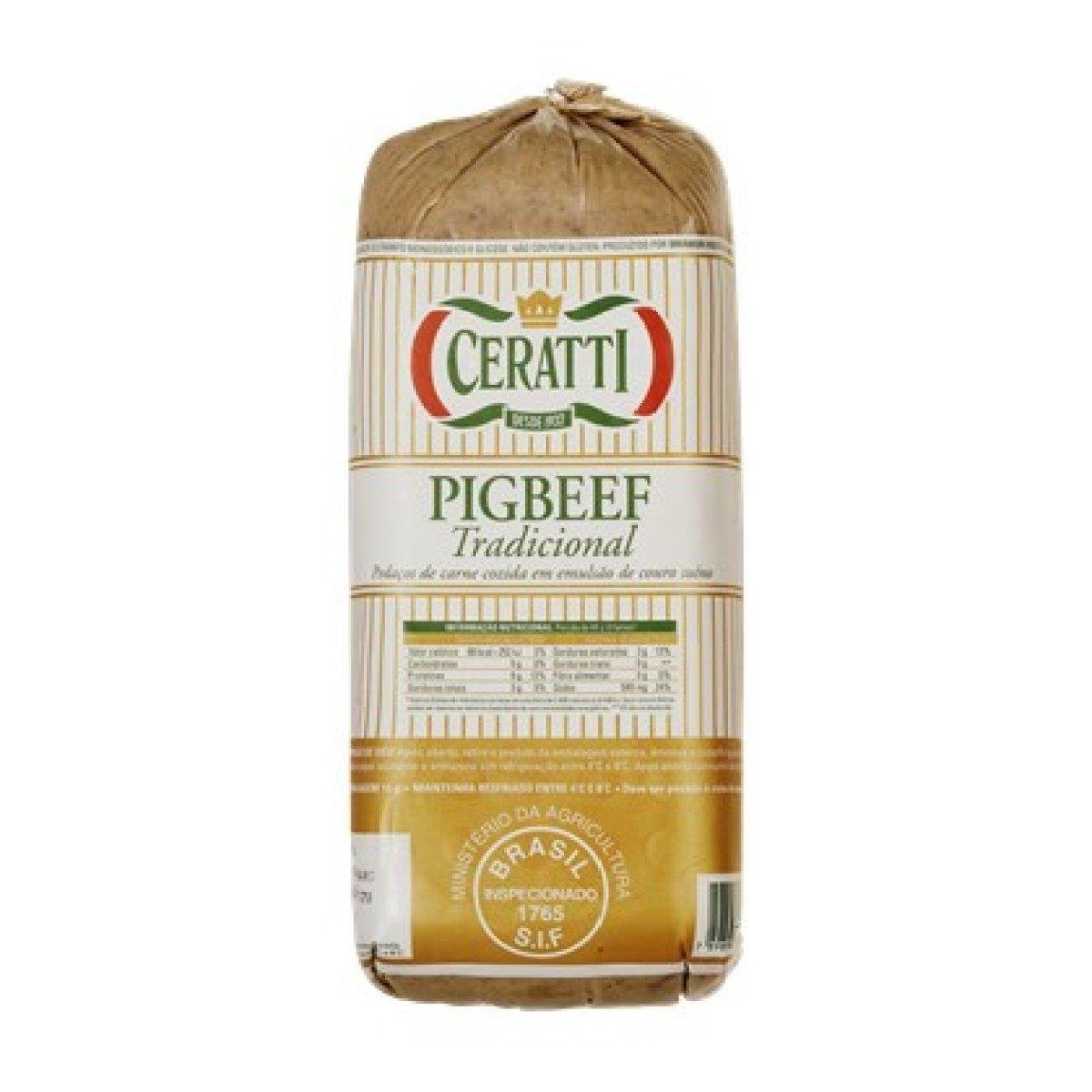 Pig Beef Ceratti Pedaço 100g