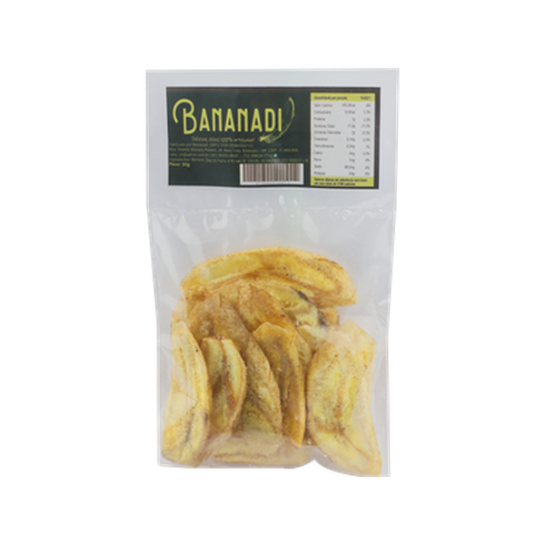 Banana Chips 50g - Salgada - Pacote