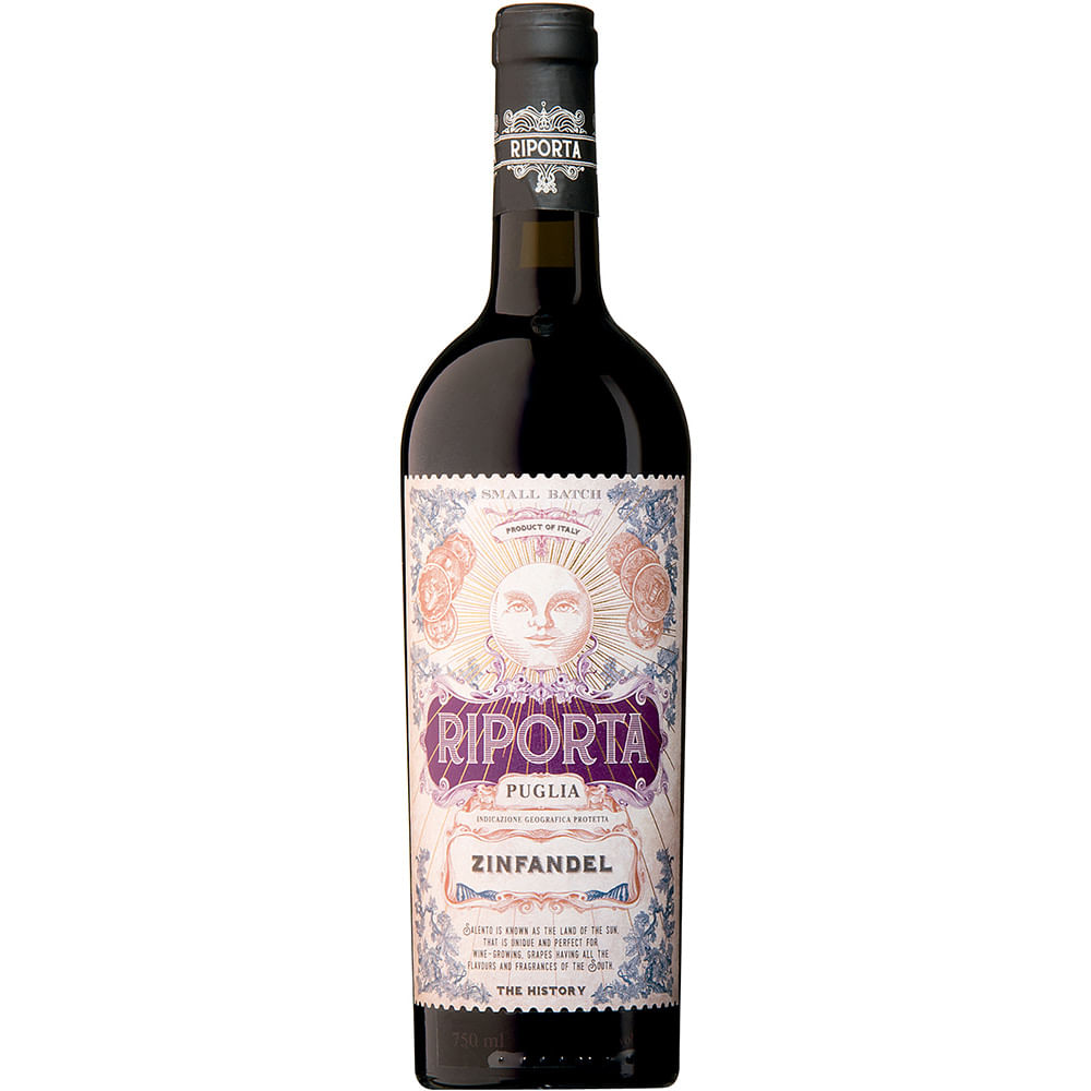 Riporta Zinfandel Italiano Vinho Tinto 750ml