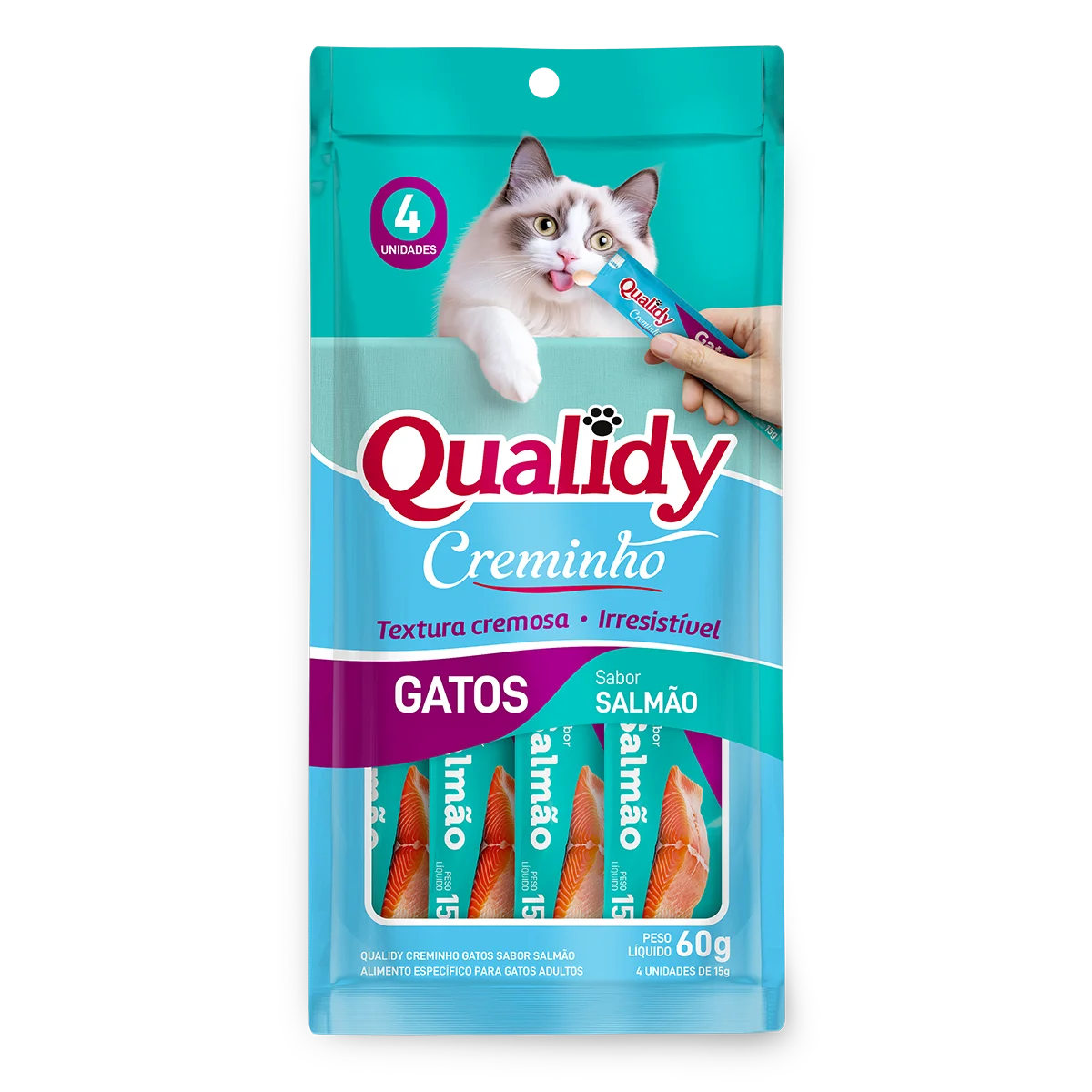 Creminho de Salmão Qualidy 60g
