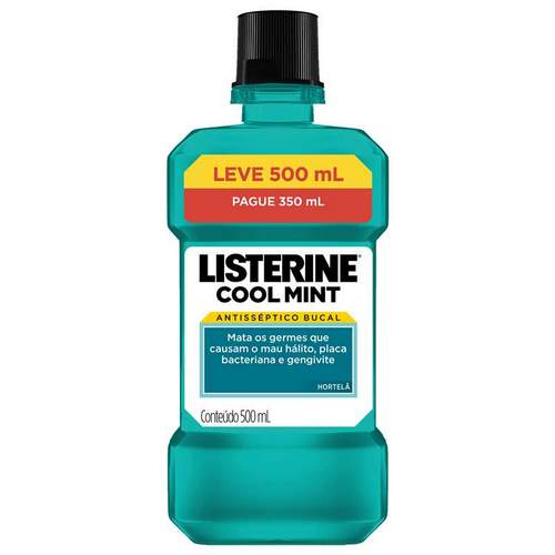 Antisséptico Bucal Cool Mint Listerine 500g