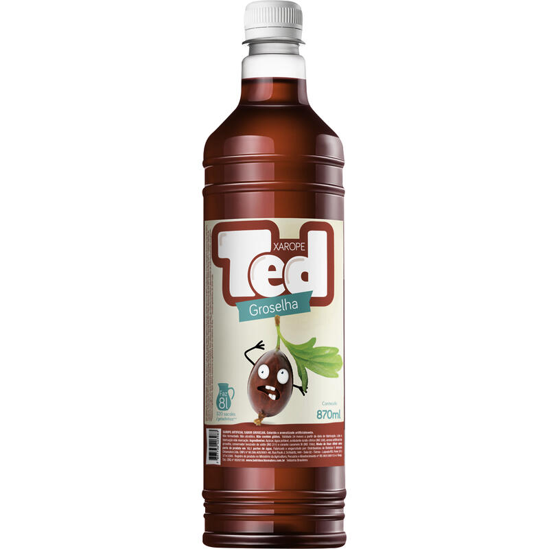 Xarope Ted Groselha 870ml