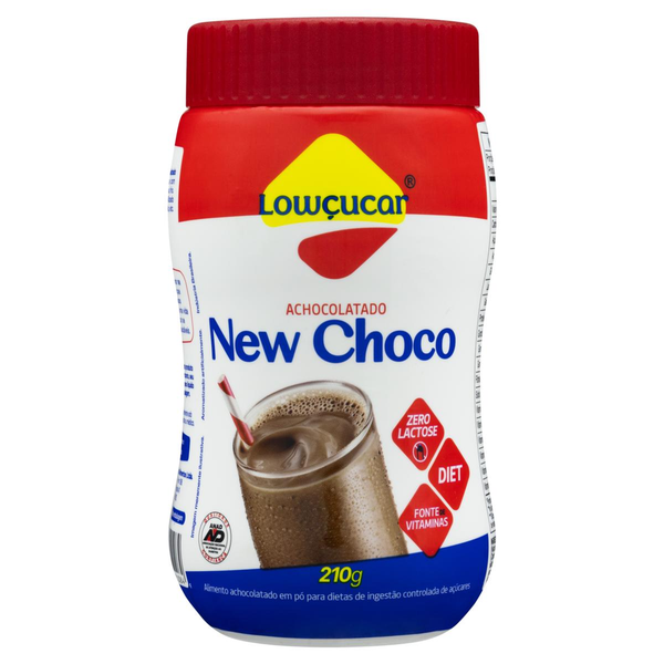 Achocolatado em Pó Lowçucar New Choco Diet 210g