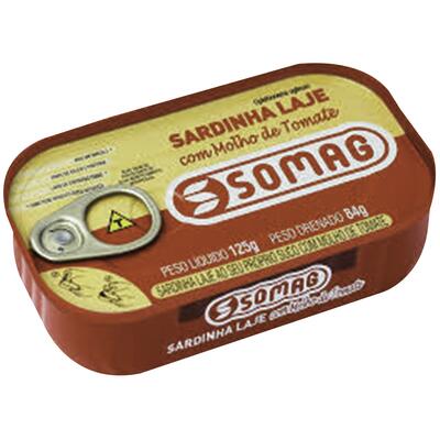 Sardinha Laje Somag Tomate 84g