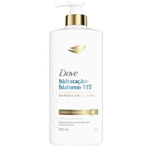 Condicionador de Cabelo DOVE Hidratação + Hialuron-VIT 600ml