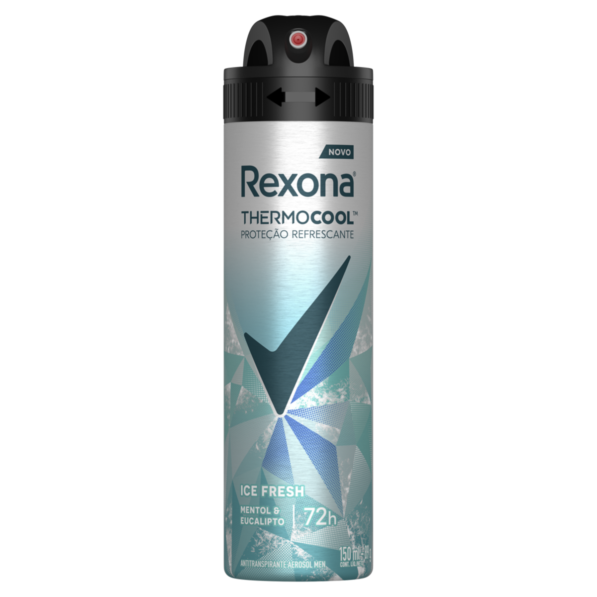 Antitranspirante Aerossol Ice Fresh Rexona Men Thermocool 150ml Spray
